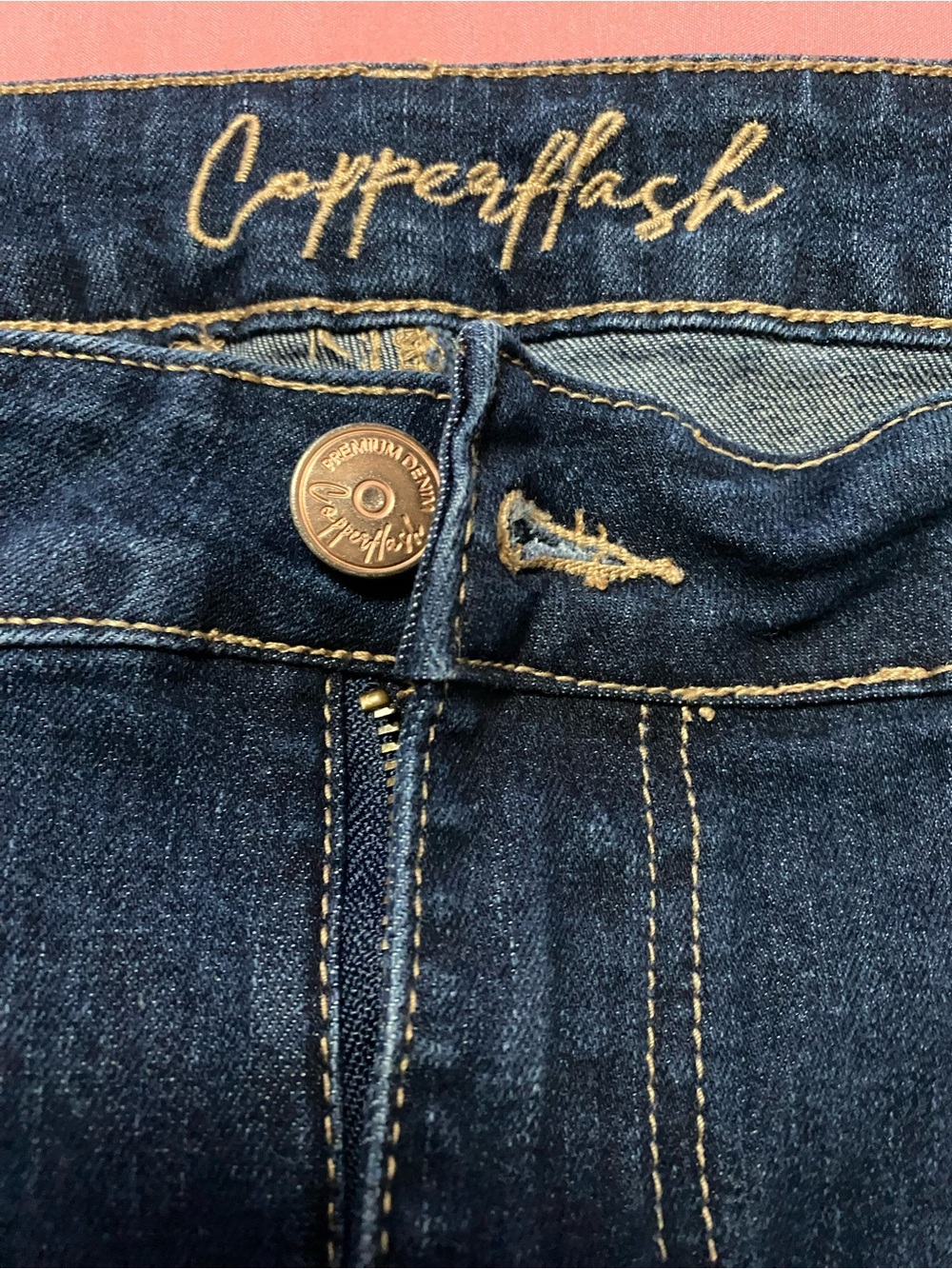 Copperflash High-Rise Dark Indigo Jeans